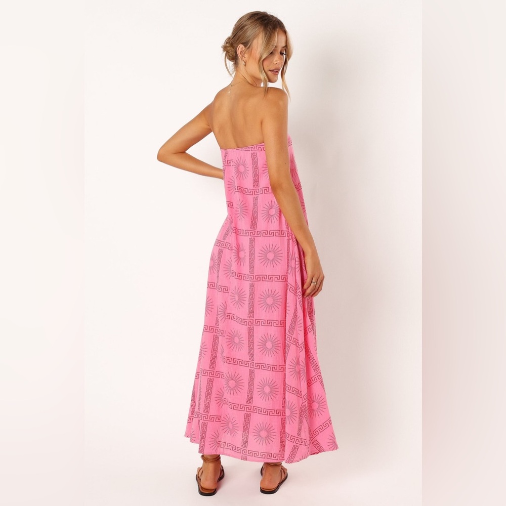 Petal & Pup Soph Strapless Maxi Dress - Picture 3 of 9